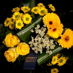 Gemischter Blumenstrauss Berlin - gelb - Snij Gereed produkt gemengd boeket - Blumen - 02195 - Certi