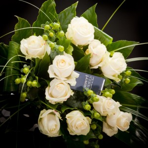 Rosen Blumenstrauss Bukarest - weiss - Snij Gereed produkt gemengd boeket - Blumen - 02268 - Certi