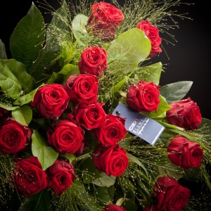 Rosen Blumenstrauss Verona - rote - Snij Gereed produkt gemengd boeket - Blumen - 02309 - Certi